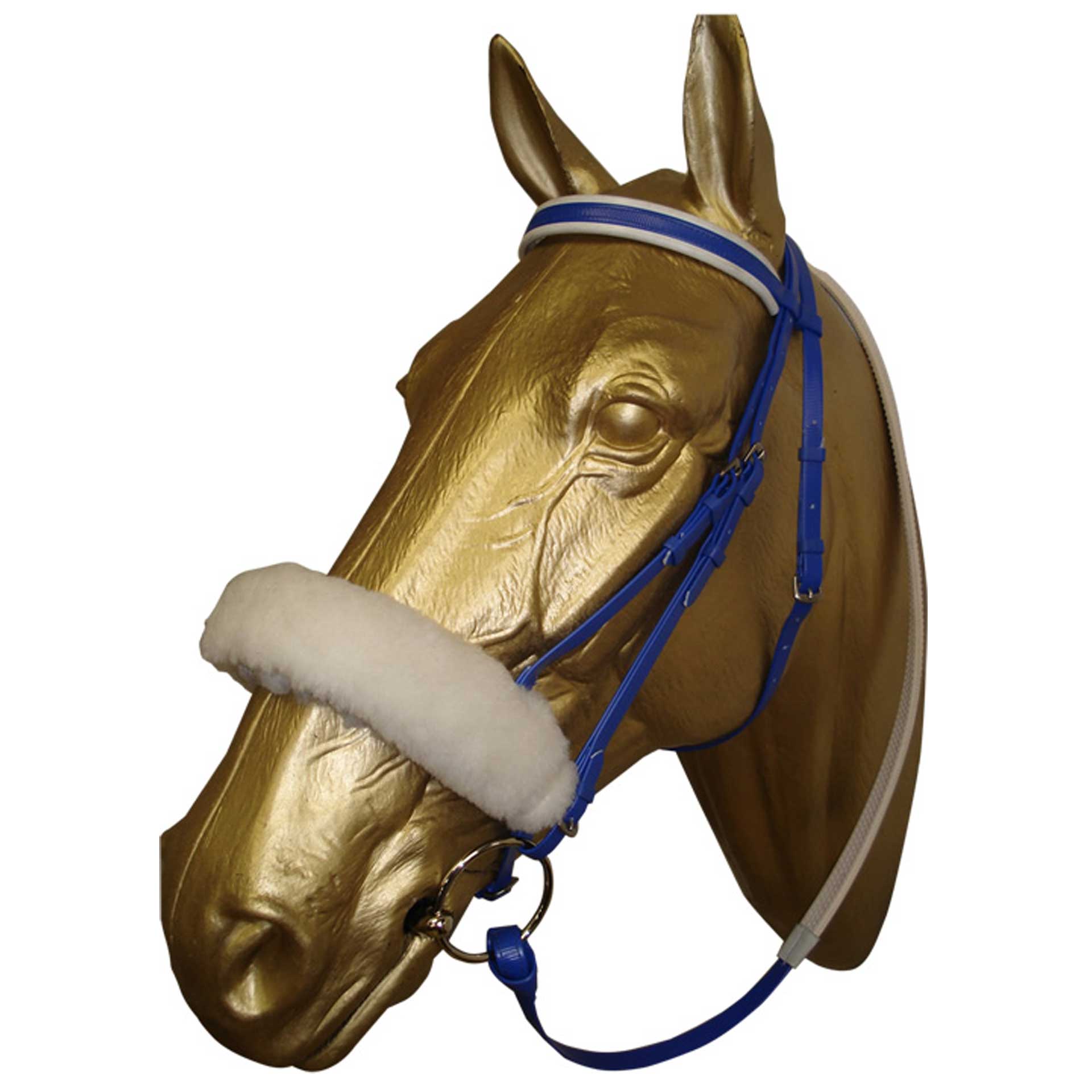 Sheepskin Noseband Sleeve Genuine